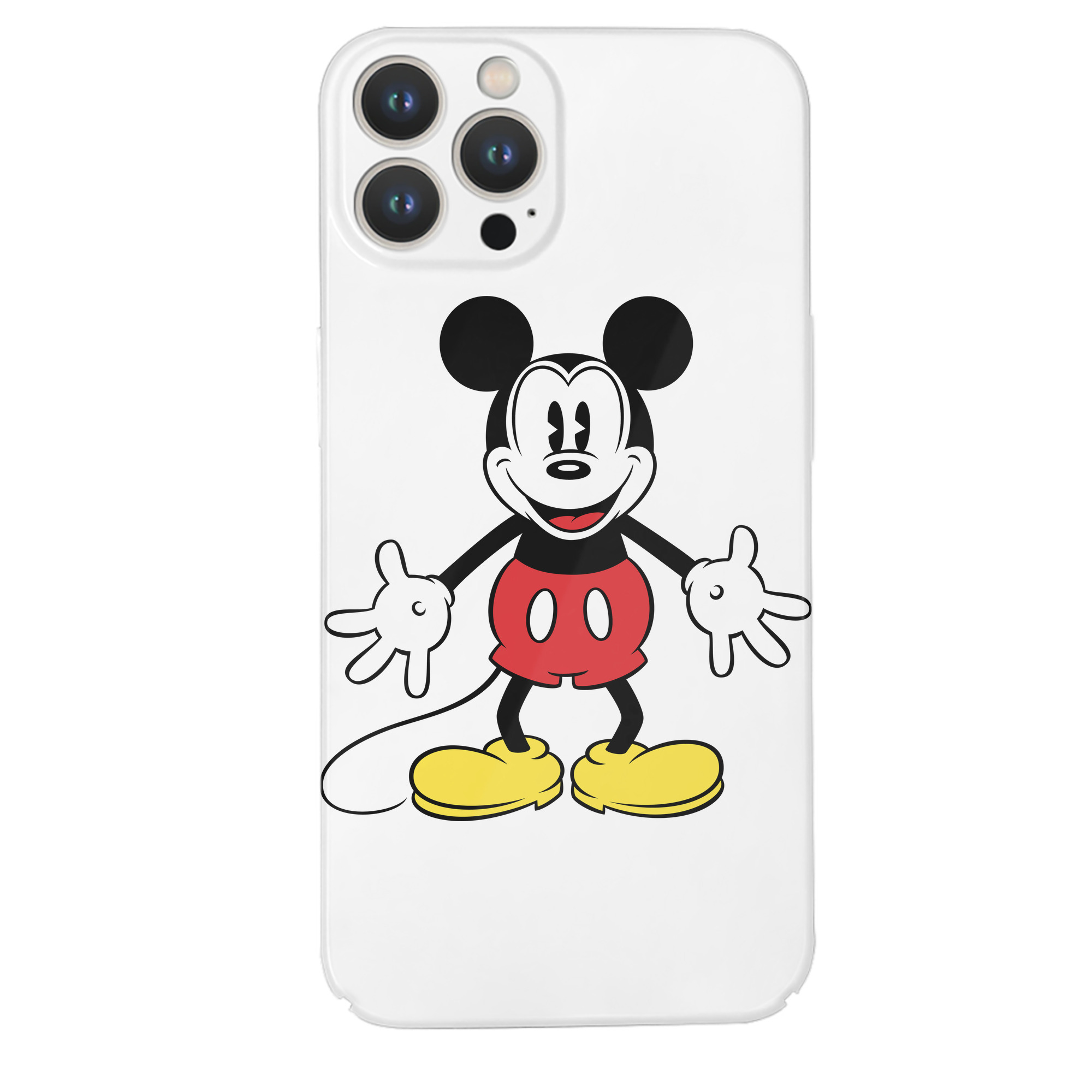 （画像用） ミッキーマウス Mickey Mouse 【iPhone 14シリーズ対応】ハードケース